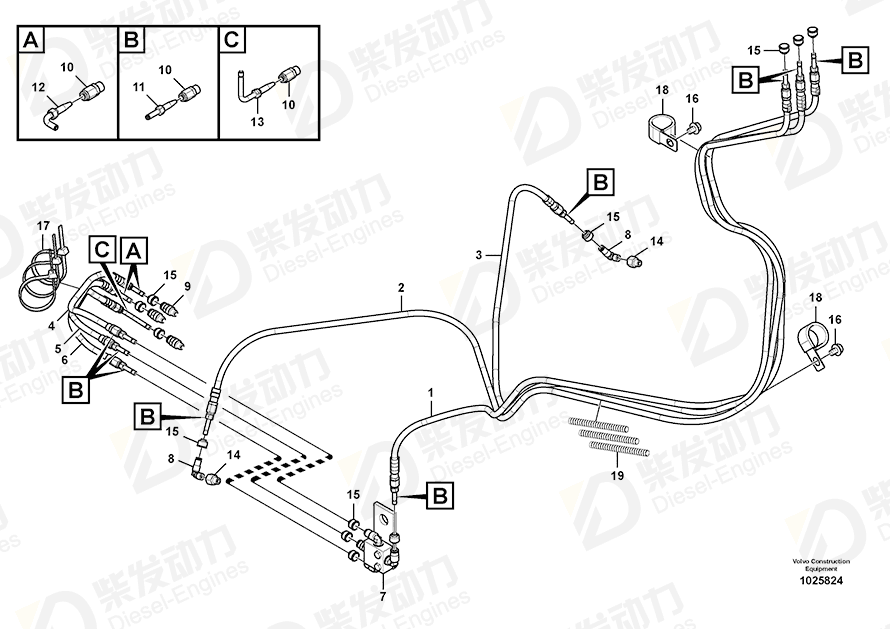 VOLVO Sealing 14388037 Drawing