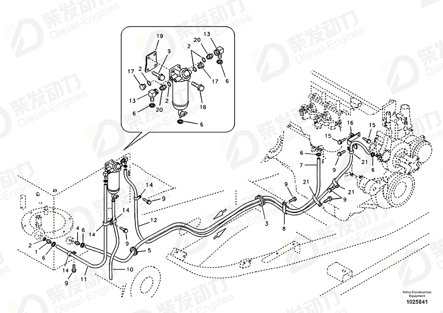 VOLVO Elbow 14516446 Drawing