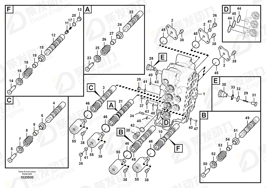 VOLVO Spool 14526808 Drawing