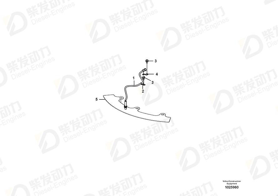 VOLVO Sensor 14613960 Drawing