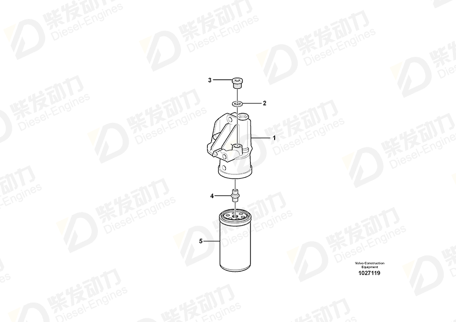 VOLVO Plug 20847158 Drawing