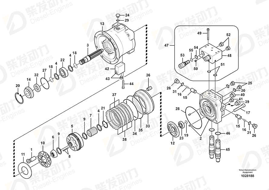 VOLVO Plug 14594353 Drawing