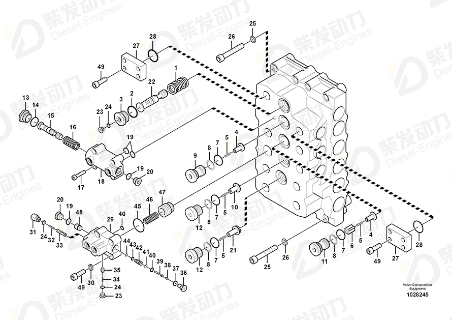 VOLVO Piston 14513202 Drawing