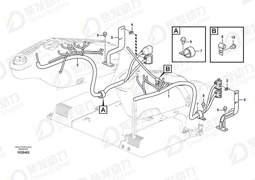VOLVO Clip 14547316 Drawing