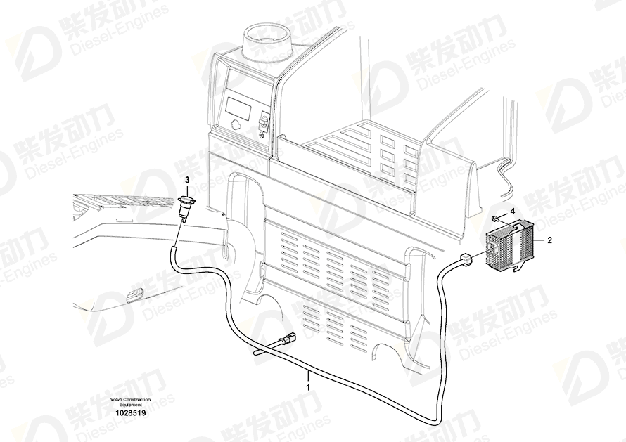 VOLVO Socket 14531709 Drawing