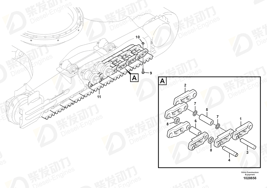 VOLVO Bolt 14567930 Drawing