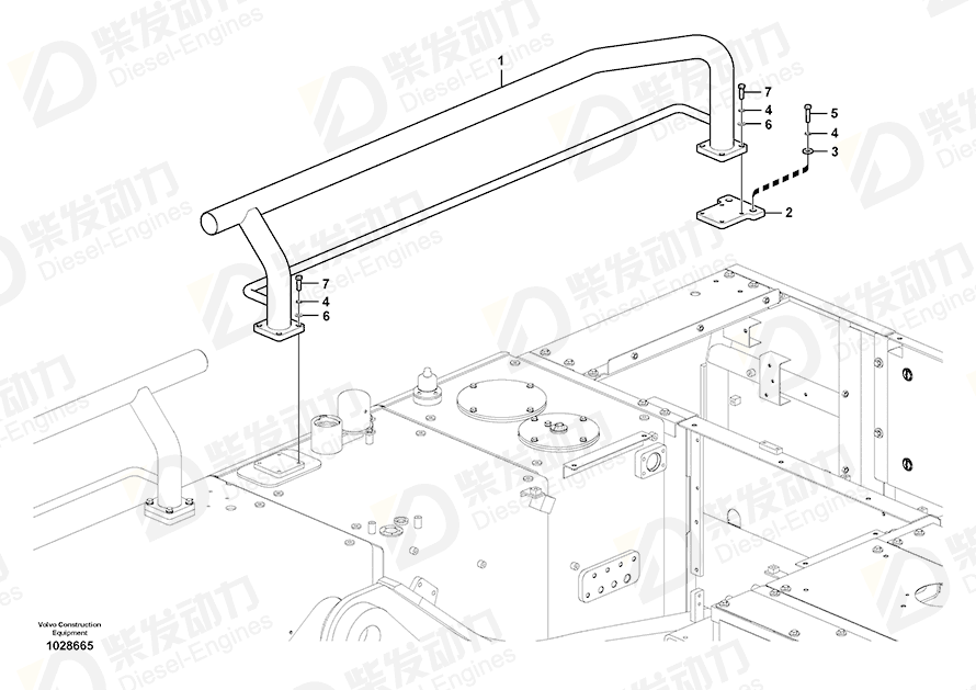 VOLVO Protection 14547864 Drawing VOLVO Protection 14547864 Drawing