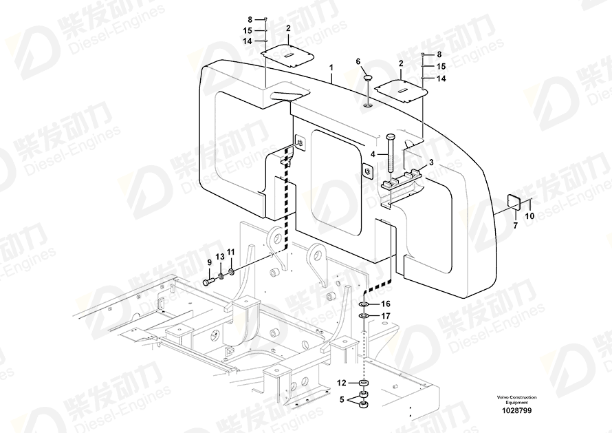 VOLVO Plug SA1153-00300 Drawing