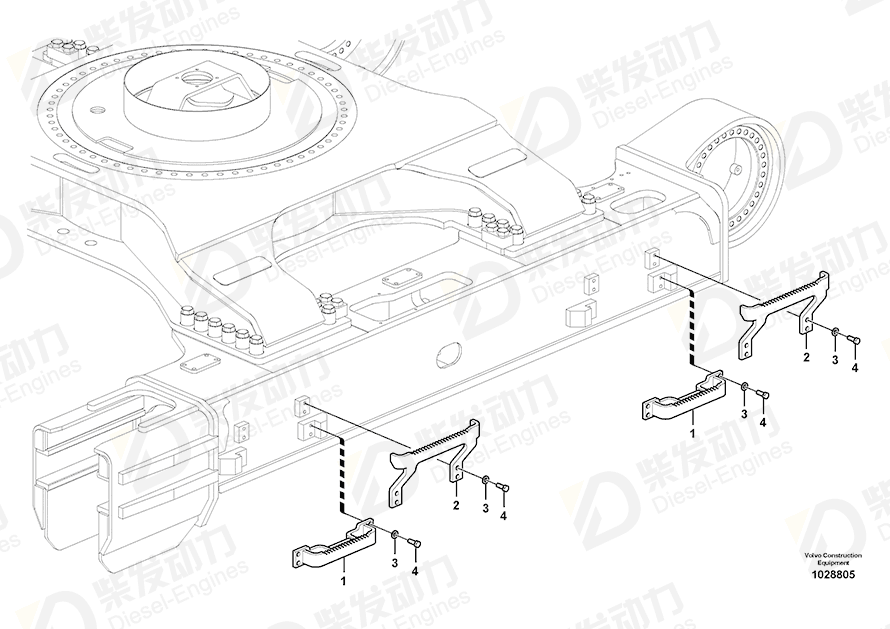 VOLVO Step 14528833 Drawing