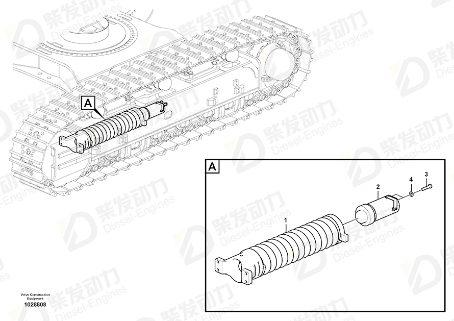 VOLVO Scraper 14534231 Drawing