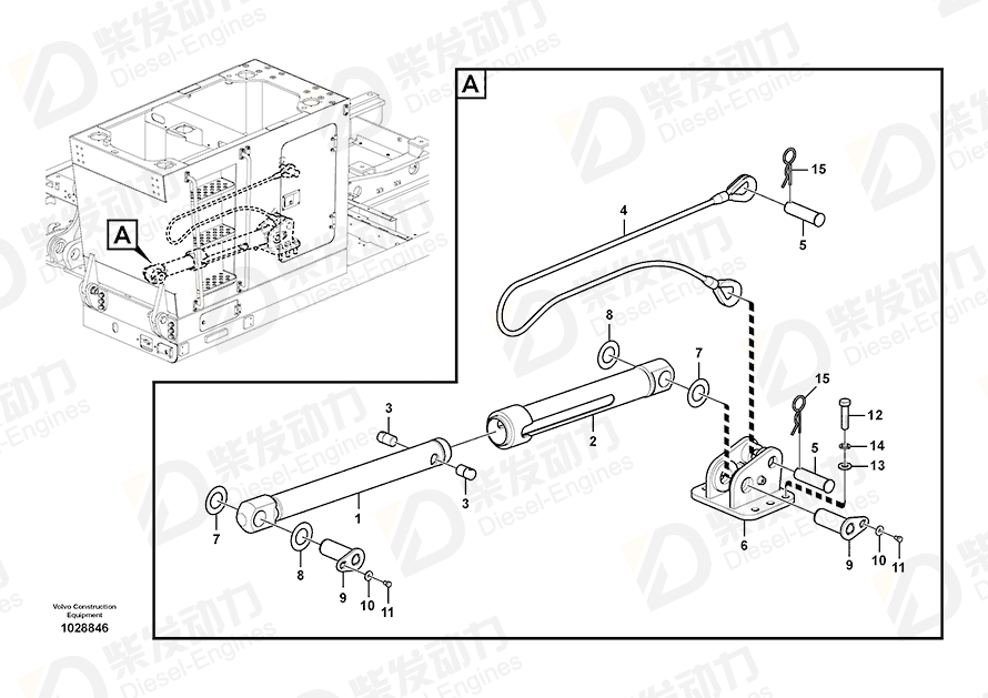 VOLVO Pin 14548578 Drawing