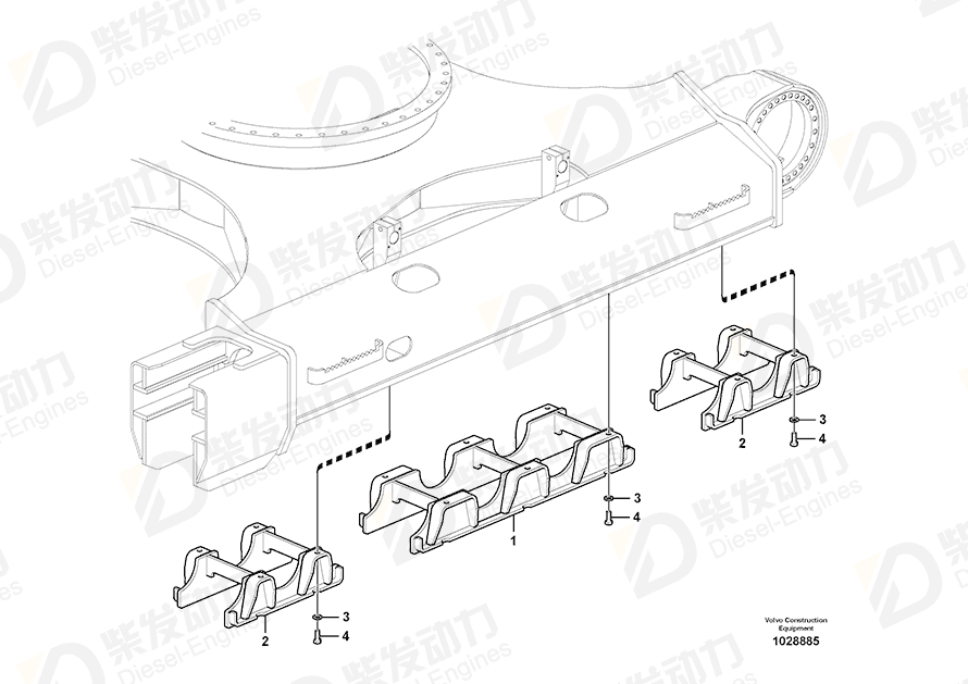 VOLVO Guard 14533925 Drawing