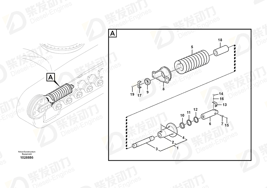 VOLVO Sealing SA9564-30900 Drawing