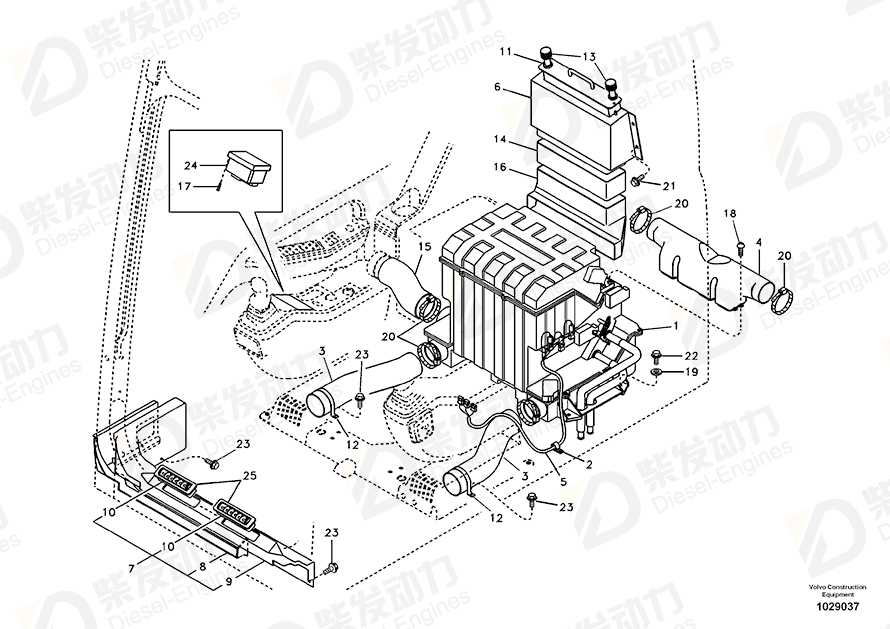 VOLVO Switch 14503255 Drawing