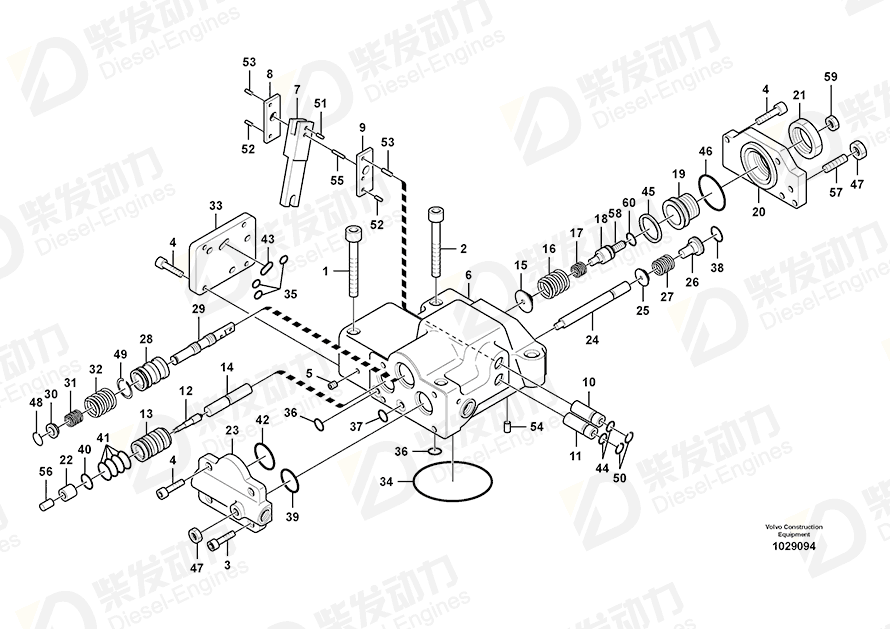 VOLVO Hex. socket screw 949927 Drawing VOLVO Hex. socket screw 949927 Drawing