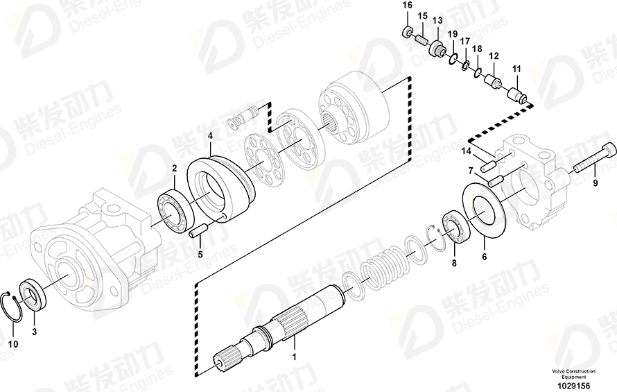 VOLVO Nut 14571666 Drawing