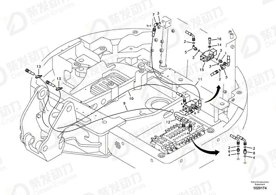 VOLVO Connector 14880487 Drawing