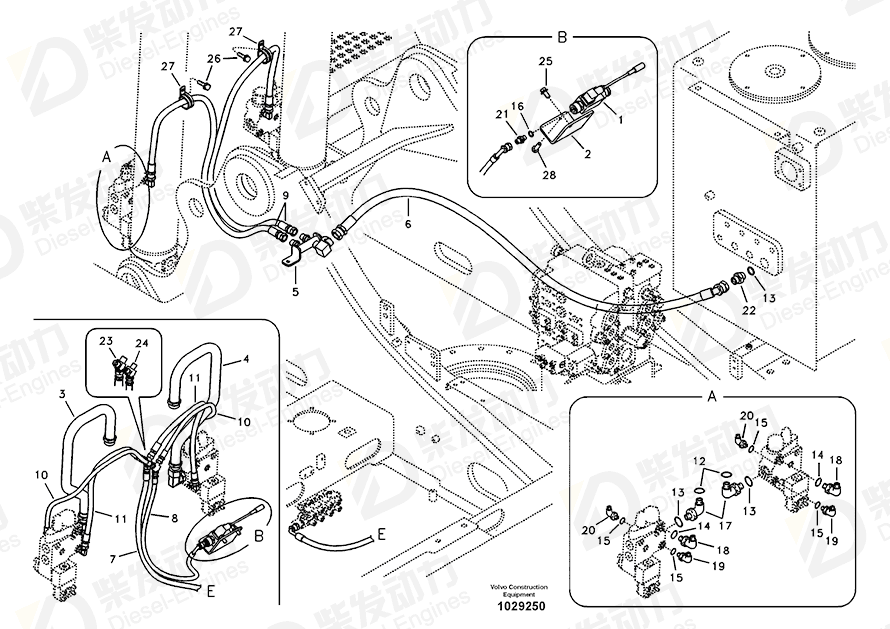 VOLVO Connector 14536751 Drawing