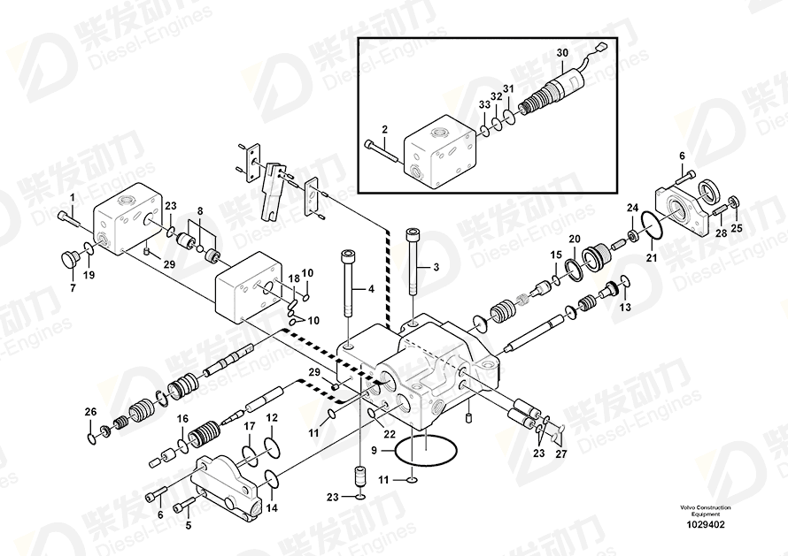 VOLVO Governor 14623845 Drawing