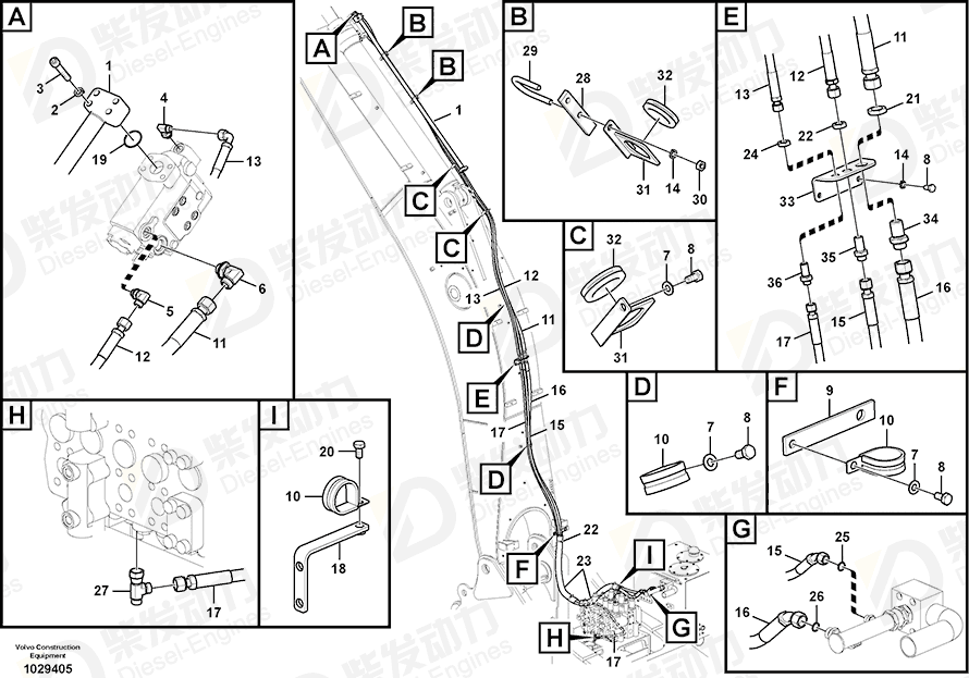 VOLVO Bracket 14511520 Drawing