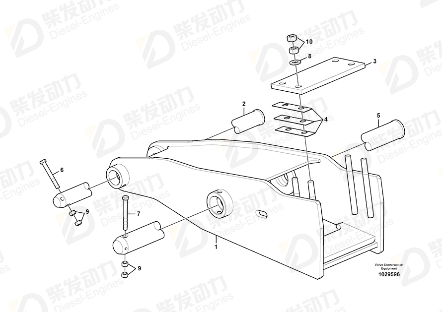 VOLVO Adapter 14559685 Drawing