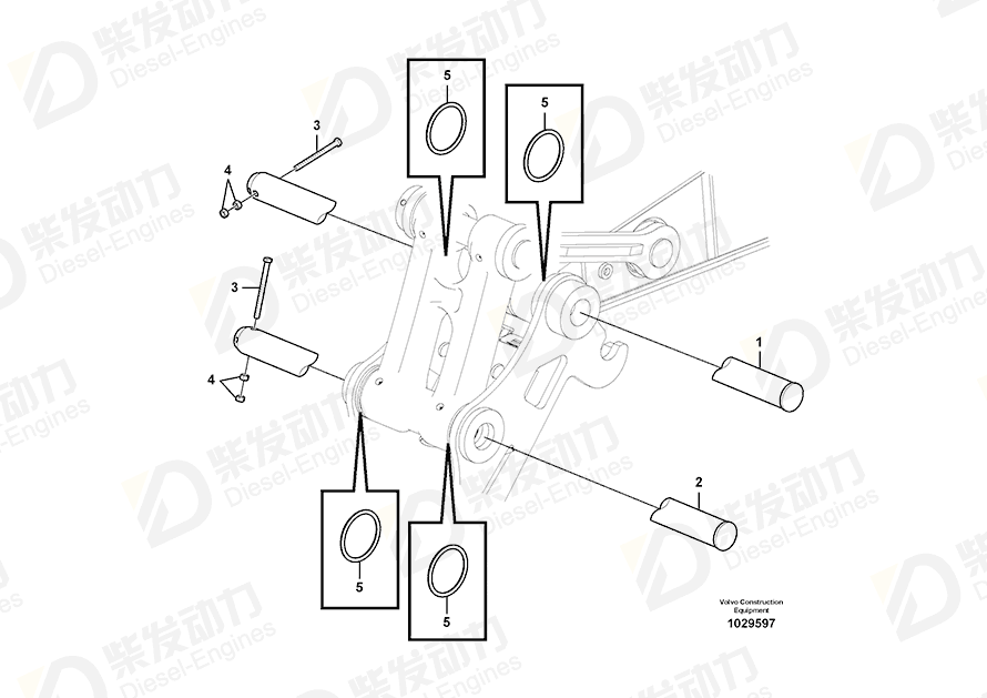 VOLVO Pin 14547821 Drawing