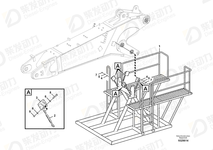 VOLVO Walk Way 14589420 Drawing