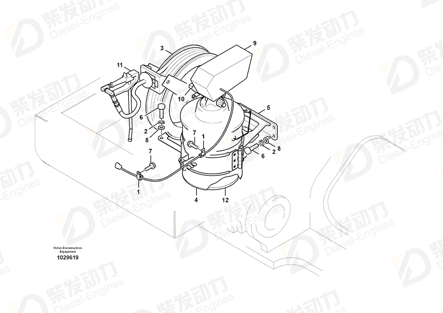 VOLVO Can 14527247 Drawing