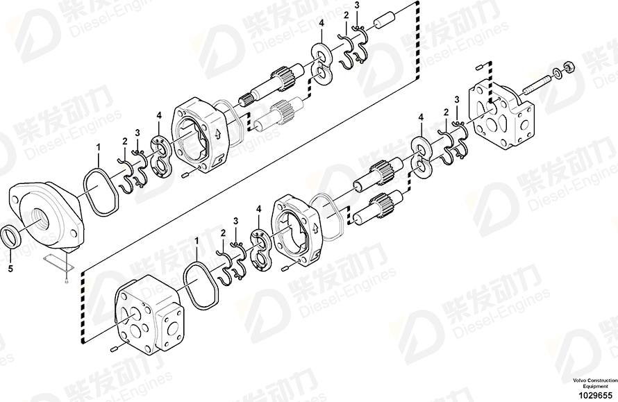 VOLVO Seal 14536201 Drawing