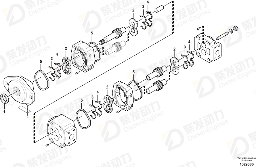 VOLVO Sealing 14596370 Drawing