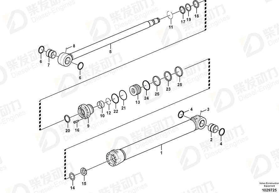 VOLVO O-ring 990640 Drawing