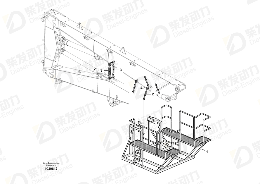 VOLVO Step 14358137 Drawing
