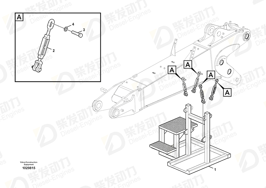 VOLVO Walk Way 14357720 Drawing