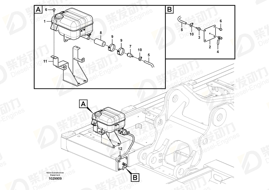 VOLVO Connector 14612213 Drawing