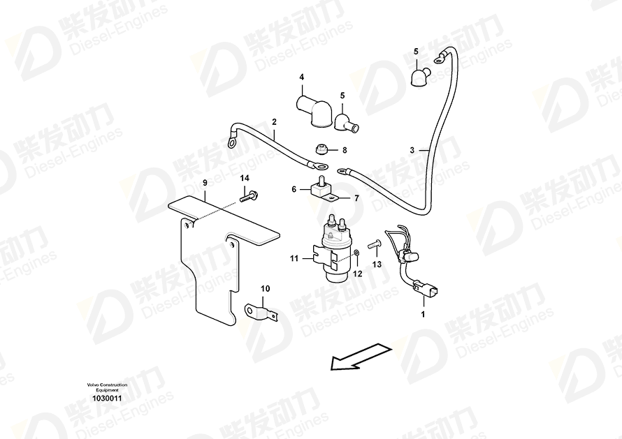 VOLVO Relay 14637933 Drawing