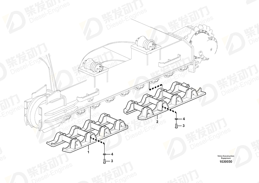 VOLVO Guard 14616897 Drawing