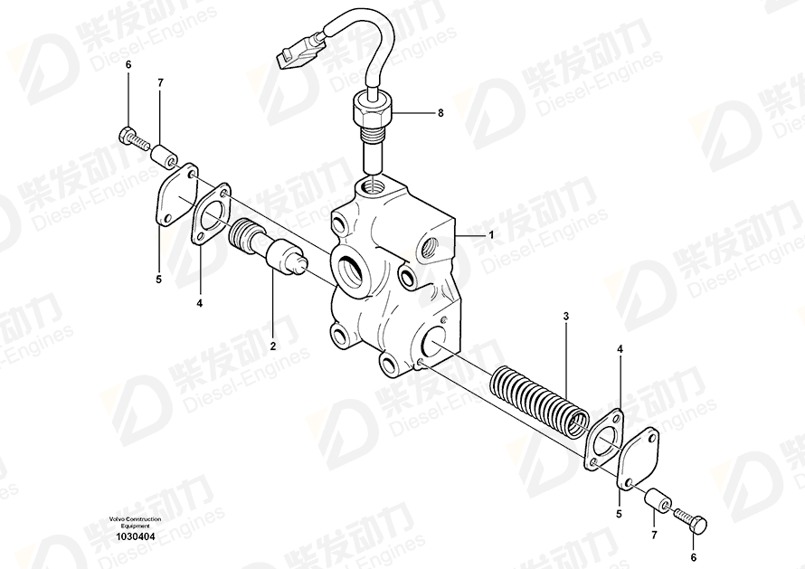 VOLVO Cover 4718062 Drawing