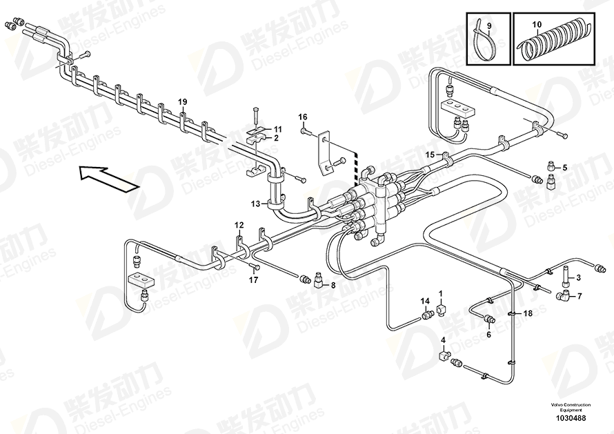 VOLVO Clamp 13977600 Drawing