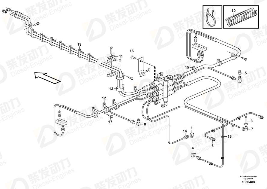 VOLVO Adapter 11701838 Drawing