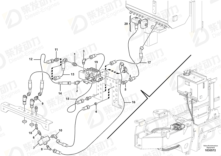 VOLVO Nipple 937287 Drawing