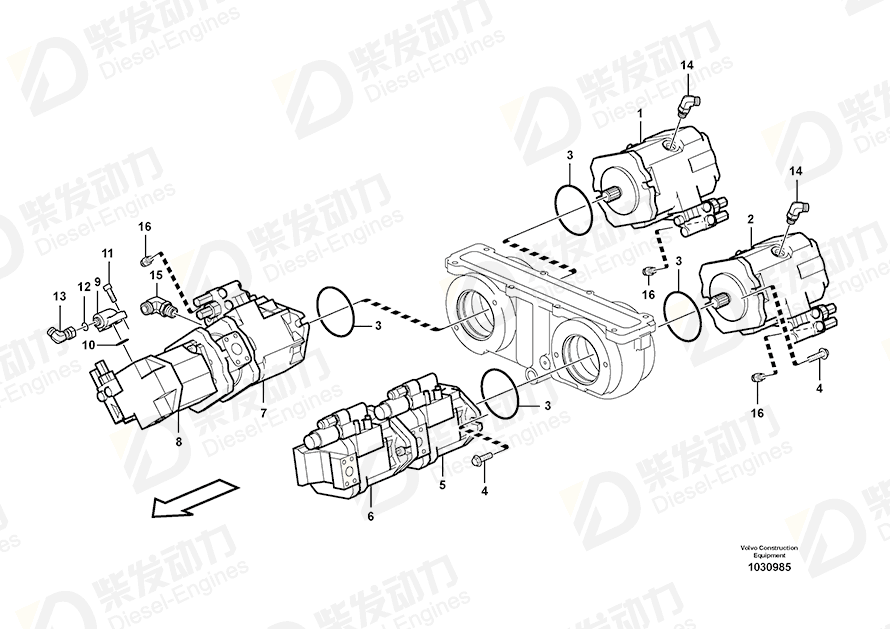 VOLVO Restricting coupling 15138901 Drawing VOLVO Restricting coupling 15138901 Drawing