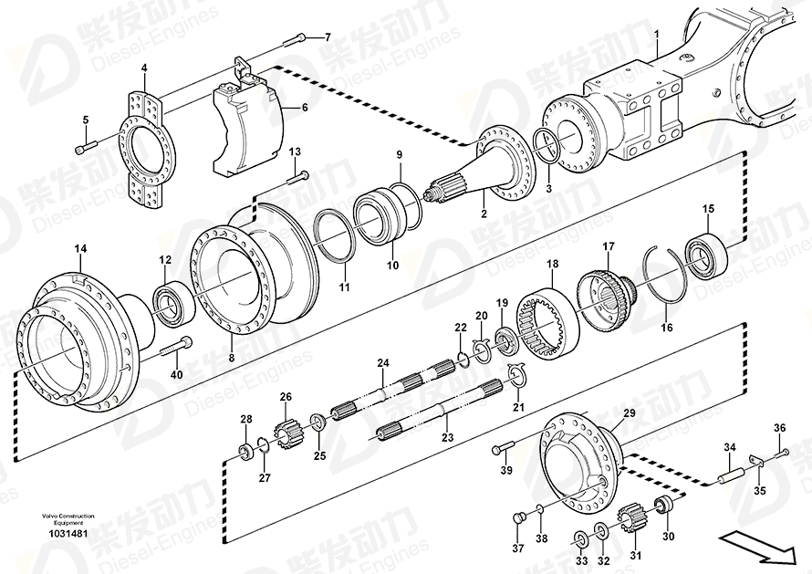 VOLVO Nut 11168099 Drawing