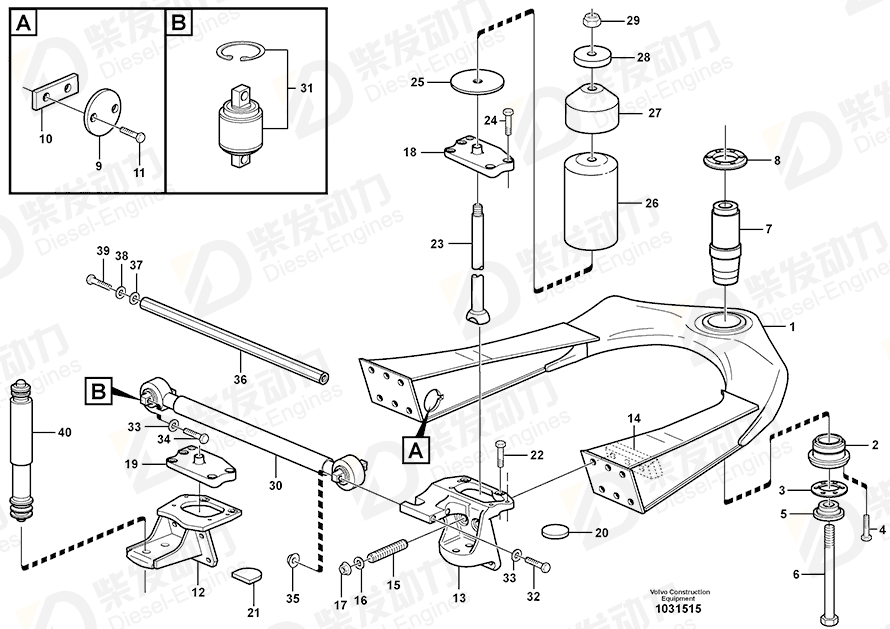 VOLVO Screw 11191366 Drawing