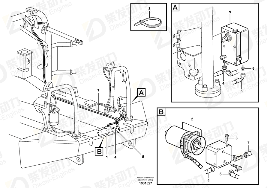 VOLVO Coupling 11712399 Drawing