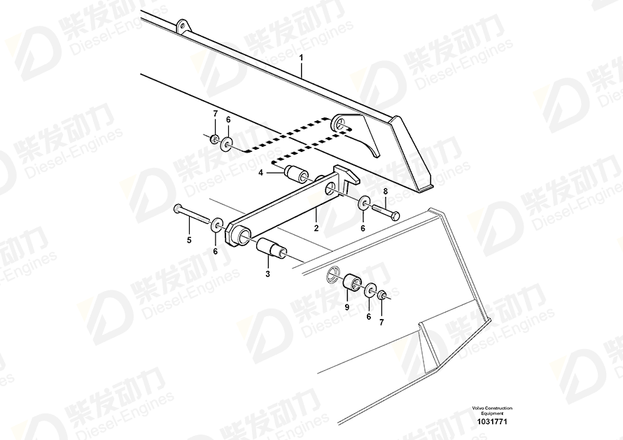 VOLVO Washer 4940107 Drawing