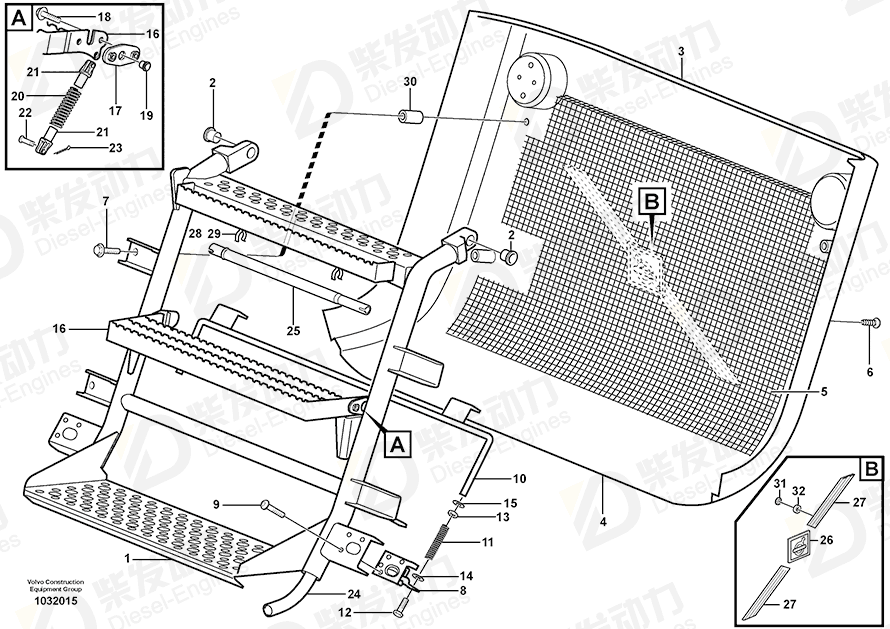 VOLVO Washer 11112372 Drawing
