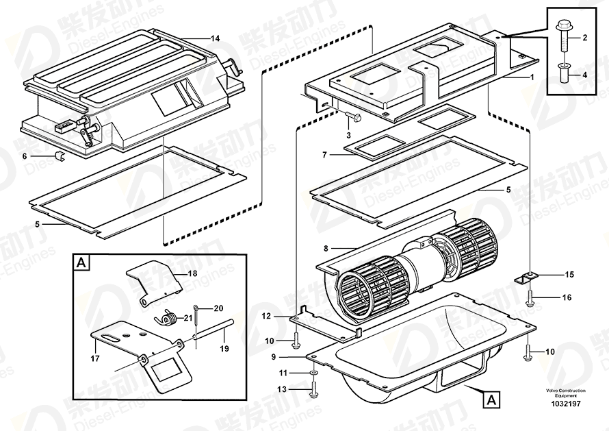 VOLVO Cover 11059564 Drawing