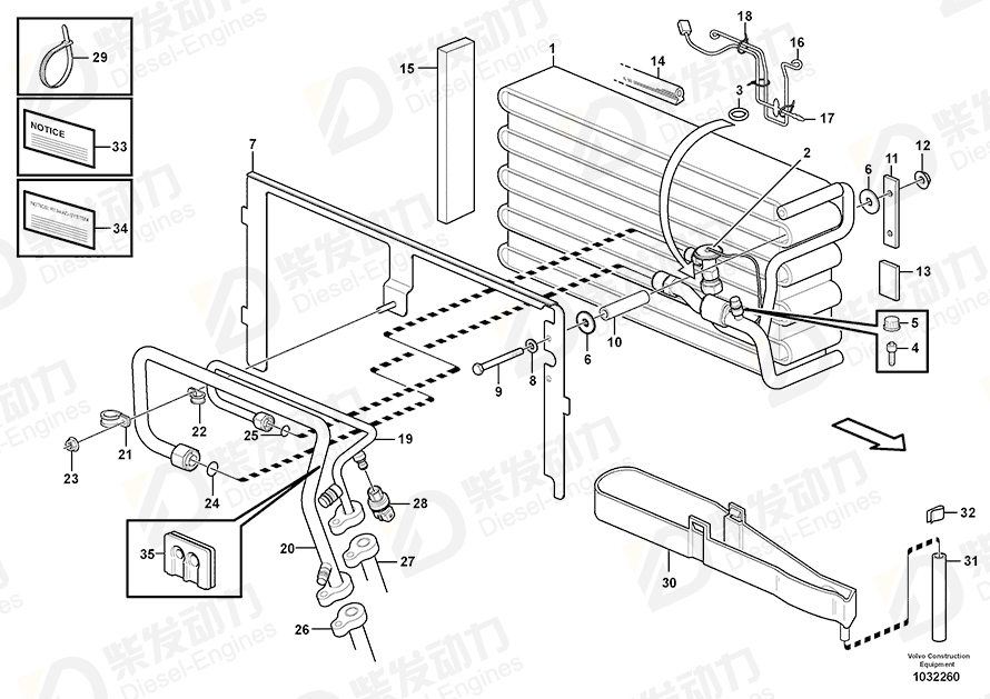 VOLVO Decal 11444254 Drawing