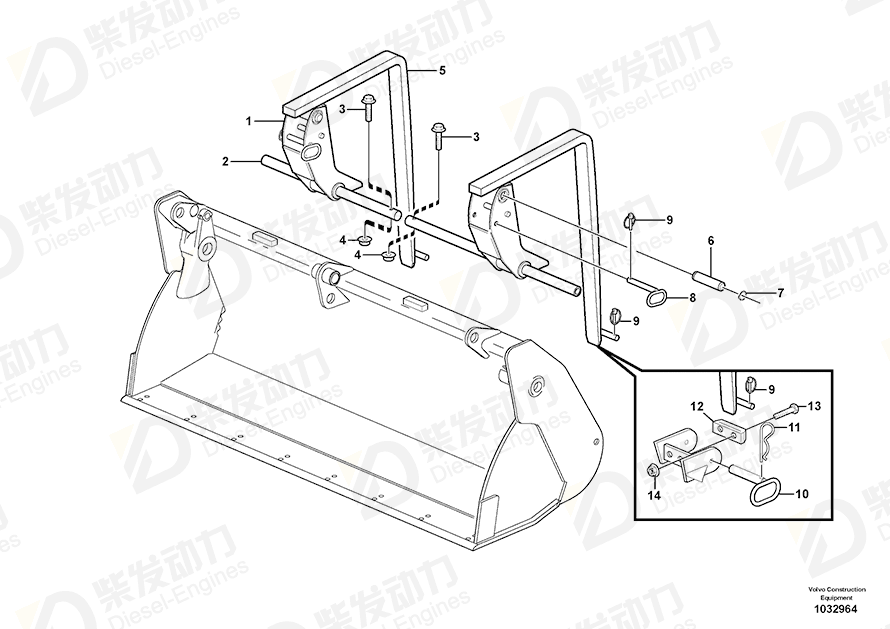 VOLVO Snap ring 13914468 Drawing