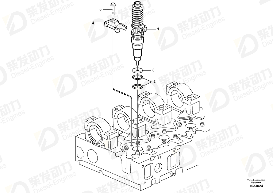 VOLVO UNIT INJECTOR 20929906 Drawing VOLVO UNIT INJECTOR 20929906 Drawing
